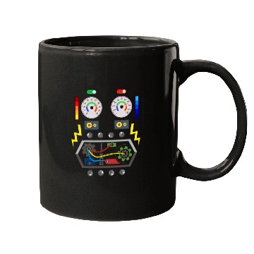 Discover Robot Halloween Robot Mugs