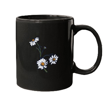 Discover Beautiful Daisies In The Garden Mugs
