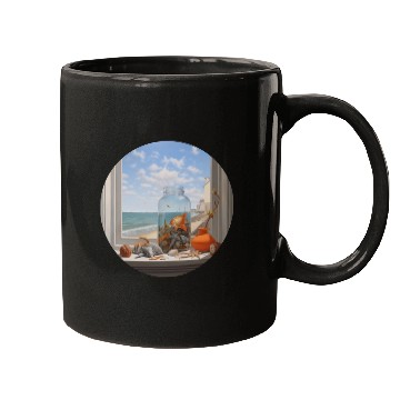 Discover Sea shells, Fish and the Sea Mugs