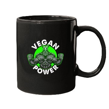 Discover Tough Green Vegan Power Mugs