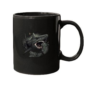 Discover Shark attack Mugs
