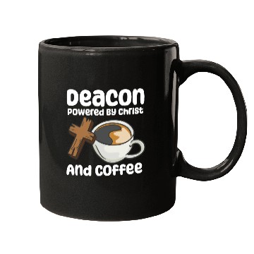 Discover Powered By Christ And Coffee Mugs