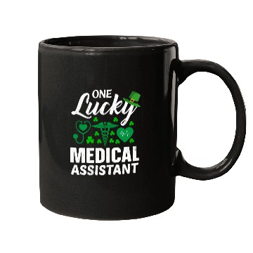 Discover St Patrick'S Day Lucky Medical Assistant Mugs