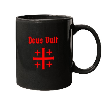 Discover Jerusalem Cross Crus Emblem Knights Templar Mugs