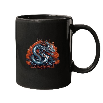 Discover Blaze of Dragon Mugs