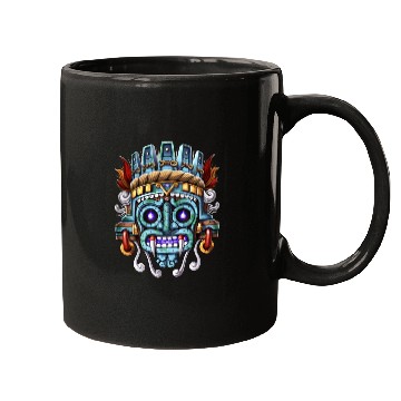 Discover Aztec God Tlaloc Mugs