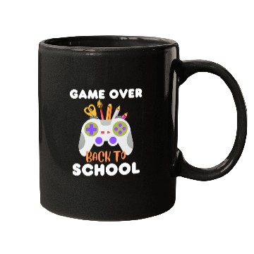 Discover GAME OVER BACK TO SCHOOL Mugs
