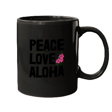 Discover Peace Love Aloha Mugs
