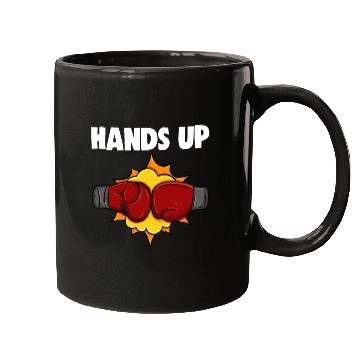 Discover Hands Up Mugs