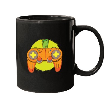 Discover Gamer Life Halloween Pumpkin Head Video Game Mugs