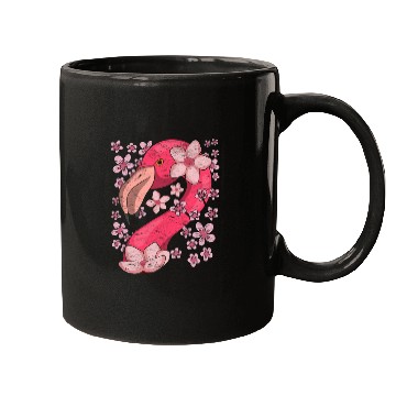 Discover Cherry Blossom Bird Gift Sakura Pink Flamingo Mugs