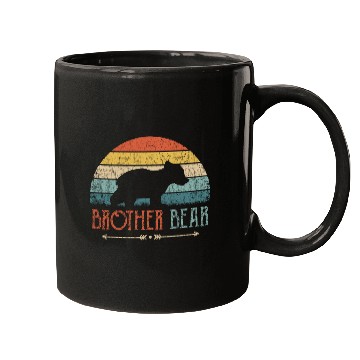 Discover Brother Bear Mugs Vintage Retro Brother Gift
