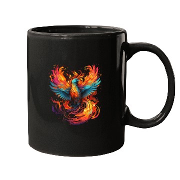 Discover Phoenix Bird Mythical Mugs