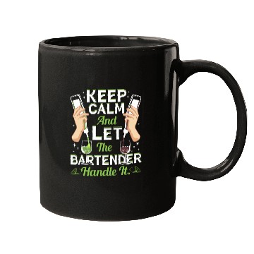 Discover Bartender Handling Mugs