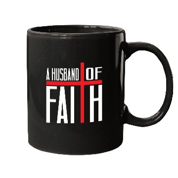 Discover Husband Of Faith Love Jesus Christian Christmas Mugs