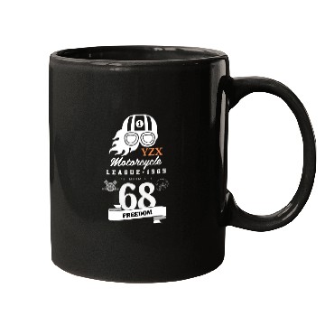 Discover Freedom motorcycle league Mugs