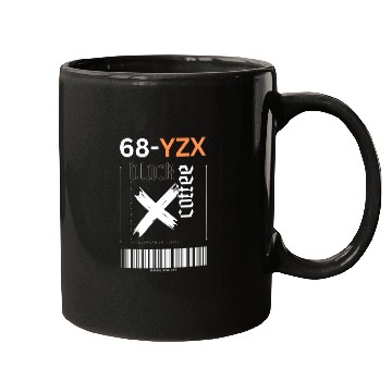 Discover black coffee barcode Mugs