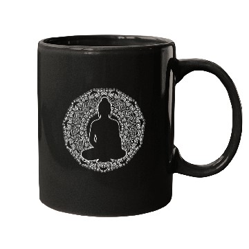 Discover Buddha Mandala Spiritually Person Gift Mugs