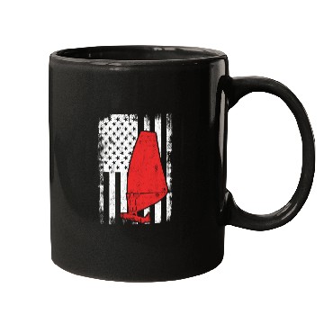 Discover Windsurfing USA Flag Mugs