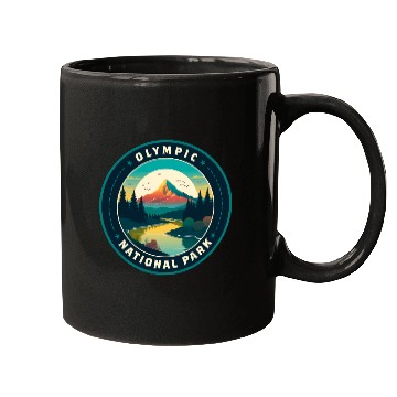 Discover Olympic National Park Mugs