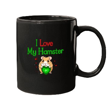 Discover I Love My Hamster Mugs