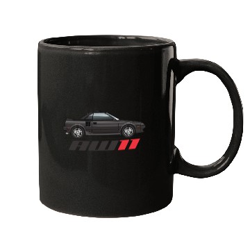 Discover Aw11 Black Car Mugs