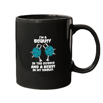 Discover Beast In My Singlet Mugs
