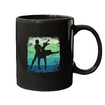 Discover Ballet Dance Couple Vintage Ballerina Mugs