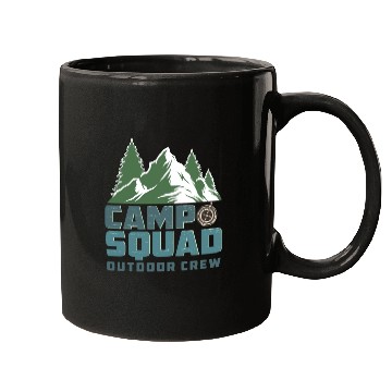 Discover CAMP SQUAD OUTDOOR CREW Mugs