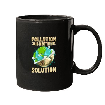 Discover Climate Change Environmental Earth Day Planet Mugs