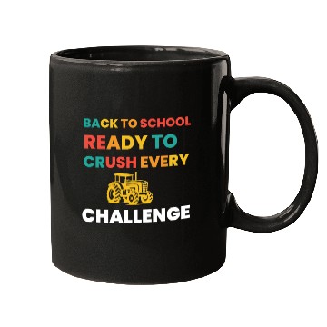 Discover Back to School Ready to Crush Every Challenge Mugs