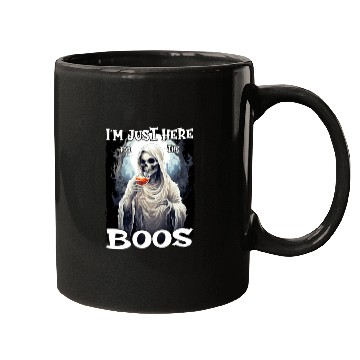 Discover Just Here For The Boos Scary Skeleton Mugs