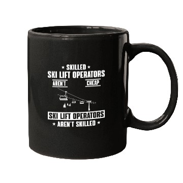 Discover Great Ski Lift Operator Saying Mugs