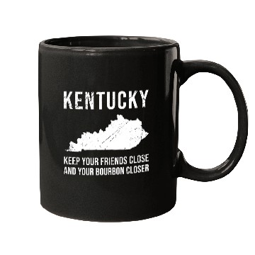 Discover Keep Your Friends Close And Your Bourbon Closer Mugs