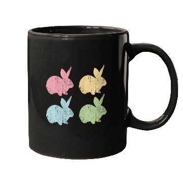 Discover Easter Bunny Pastel Toddler Child Mom Mugs