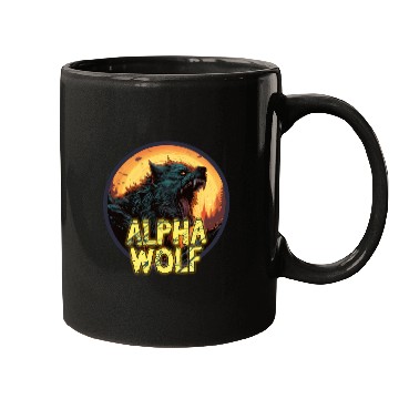 Discover Alpha Wolf Mugs