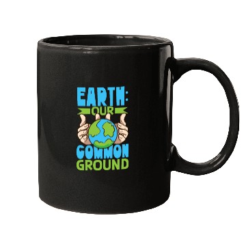 Discover Climate Change Environmental Earth Day Planet Mugs