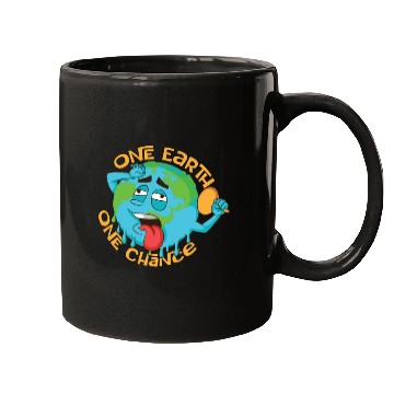 Discover Climate Change Environmental Earth Day Planet Mugs