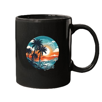 Discover Vintage Summer Vibes Mugs