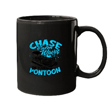 Discover Chase calm waves on your pontoon - Pontoon Mugs