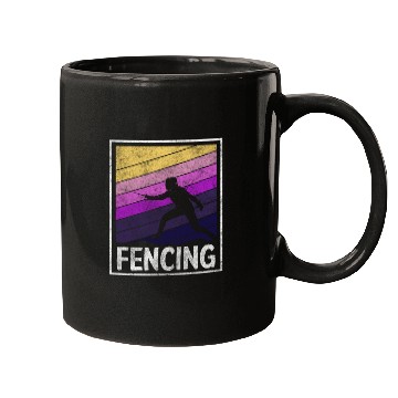 Discover Fencing Sport Sport Fencing Mugs