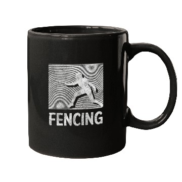 Discover Fencing Sport Training En Garde Mugs