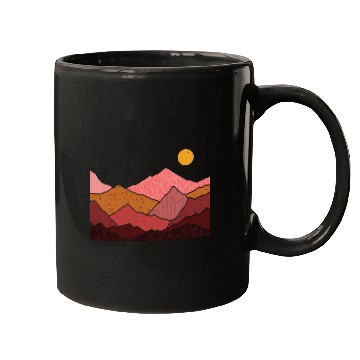 Discover Mountains Nature Adventure Outdoor Mugs
