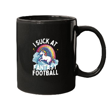 Discover I Suck at Fantasy Football Mugs
