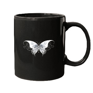 Discover Cyber Sigilism Heart Tattoo Design Mugs