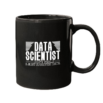 Discover Data Analyst Joke Science Statistical Modeling Big Mugs