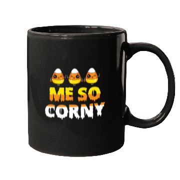 Discover Me So Corny Candy Corn Funny Halloween Mugs
