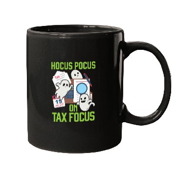 Discover Hocus Focus on Tax Focus Accountant Halloween Mugs