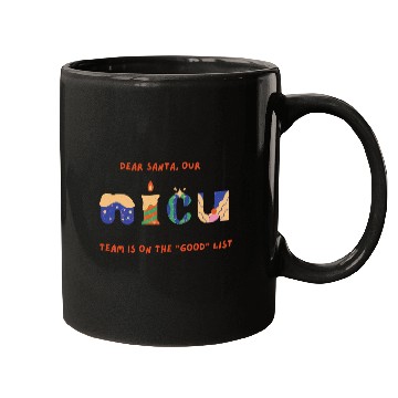 Discover Funny NICU Christmas design Mugs