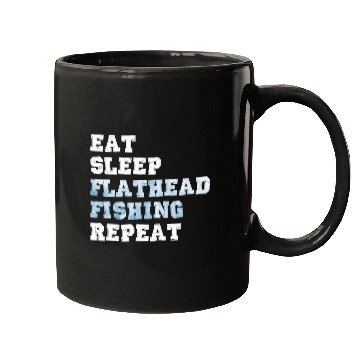 Discover Noodling Eat Sleep Flathead Fishing Repeat Mugs